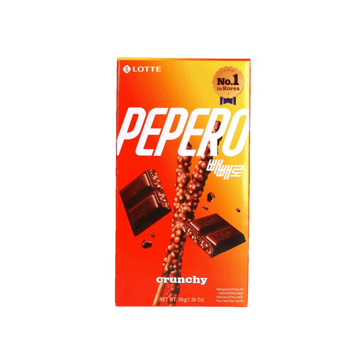 LOTTE PEPERO Crunky Cookie Biscuit Sticks 39 g