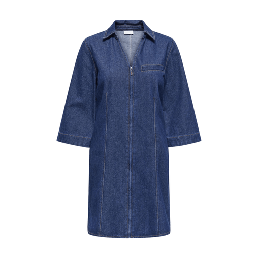 JDY Dress Dark Blue Denim Size M