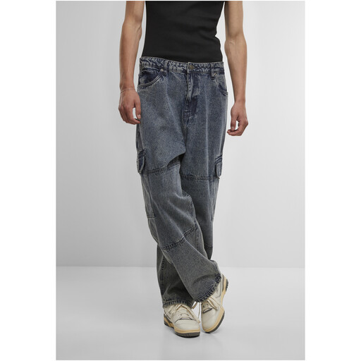 Urban Classics Tapered Heavy Ounce Baggy Cargo Jeans