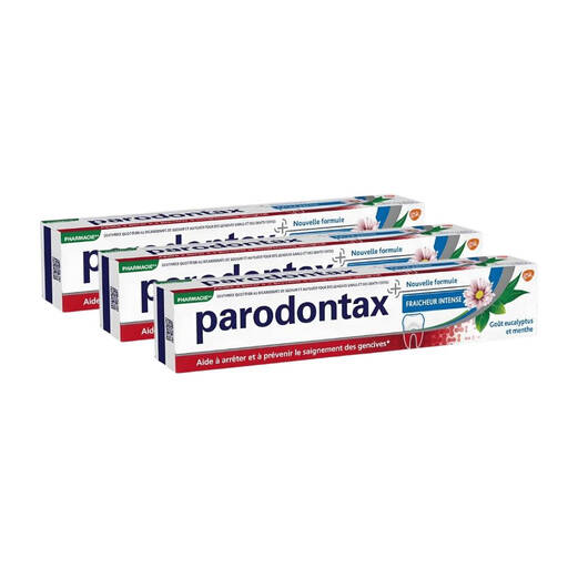 parodontax Intense Freshness Toothpaste 75ml - Pack of 3