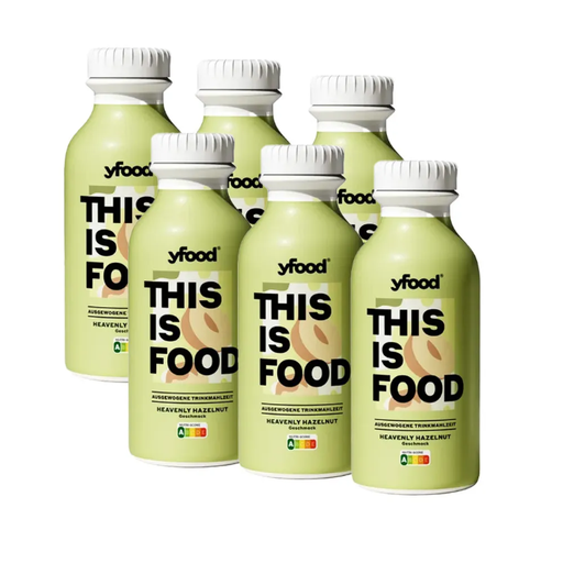 yfood Heavenly Hazelnut Meal-Replacement Shake 6-Pack