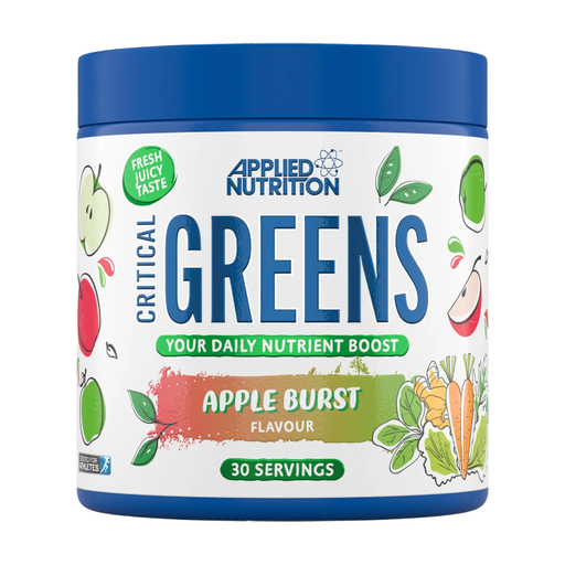 Applied Nutrition Critical Greens Daily Wellness Support Powder Apple Burst Flavour