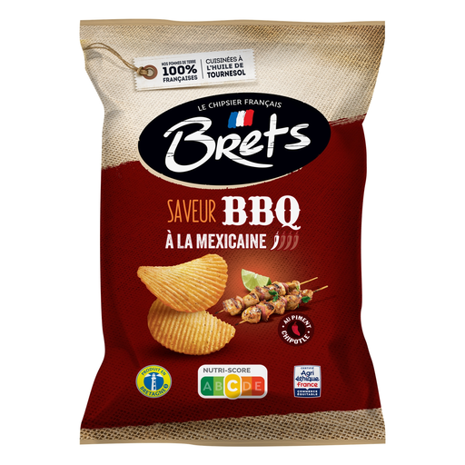 125 g packet of BRETS Mexican Barbecue crisps
