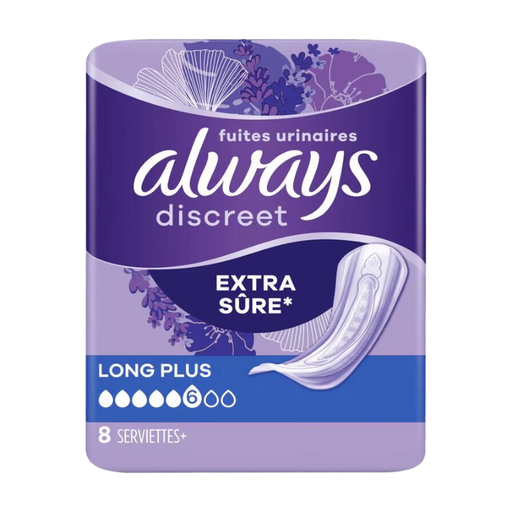 Always Discreet Incontinence Pads Long Plus