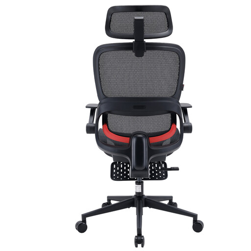 SIHOO B100JT Office Chair with Footrest in Black