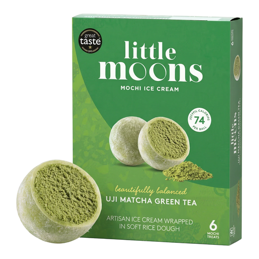 LITTLE MOONS Mochi Glacé au Thé Vert Matcha d'Uji