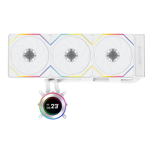 Lian Li HYDROSHIFT II LCD-C 360 TL ARGB - White