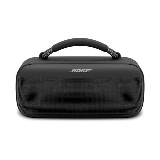 Black Bose SoundLink Max portable Bluetooth speaker