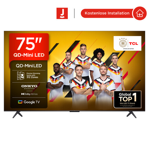 TCL 75Q6C QLED Mini LED TV, 75 Zoll