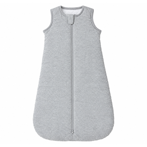 Vowia 100% Cotton Warm Winter Baby Sleeping Bag 2.5 TOG for 6-12 Months Grey
