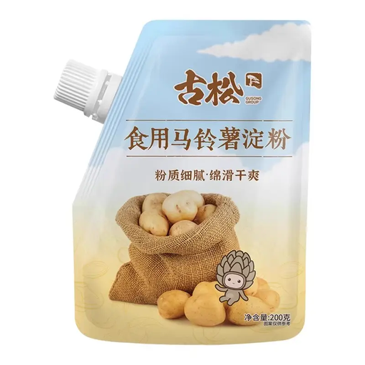 Gusong Potato Starch with Pouring Spout, 200g