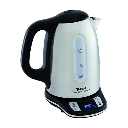 Tefal KI240D10/KI240D, bouilloire en acier inoxydable, 1,7 litre, finition métallique
