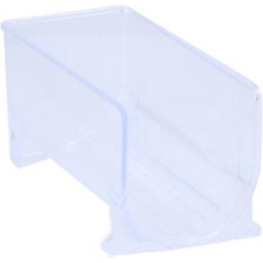 Alpina Refrigerator Storage Box - Transparent, 20 x 10.3 x 10 cm