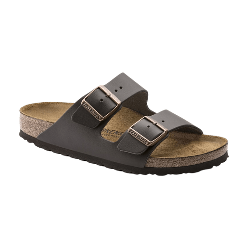 BIRKENSTOCK Arizona Natural Leather Dark Brown 38