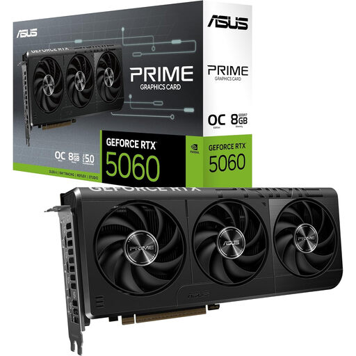 ASUS Prime GeForce RTX 5060 8GB GDDR7 OC Edition