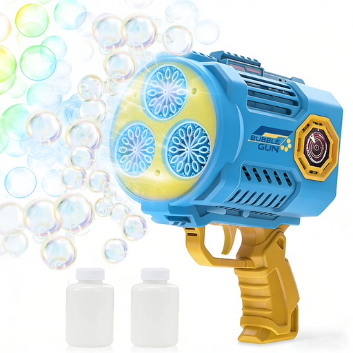 TOKKY Children's Electric Bubble Gun, 36-Hole