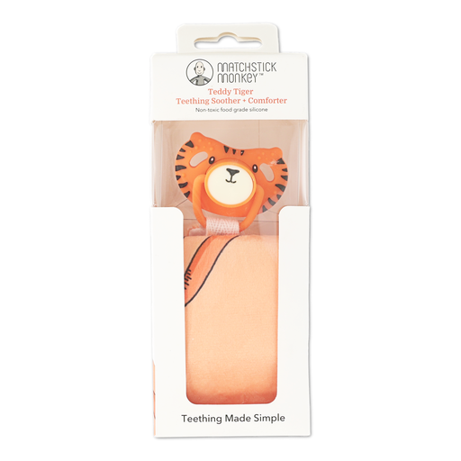 Matchstick Monkey All-in-one Soother and Comforter Tiger