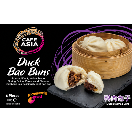 Cafe Asia Duck Bao Buns