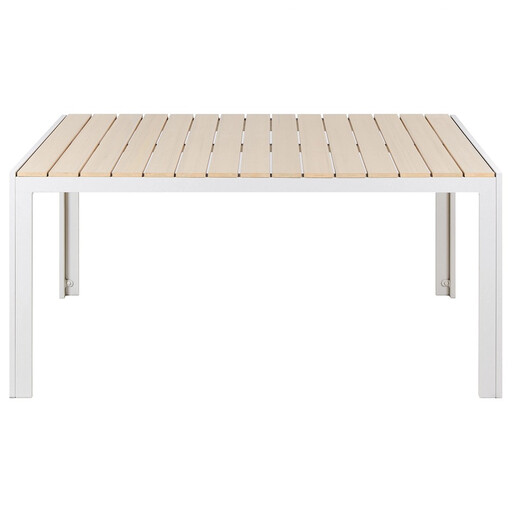 Beliani Garden Dining Table 150 x 90 cm Beige COMO