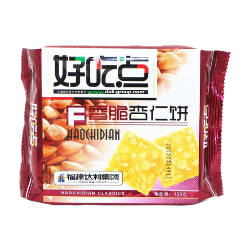 Daliyuan Hao Chi Dian Crispy Almond Cookies 108g