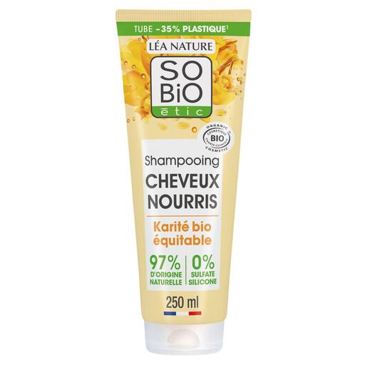SO'BIO ETIC Shampooing nourrissant cheveux secs