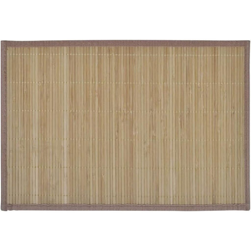 Set de table en bambou vidaXL marron, lot de 6