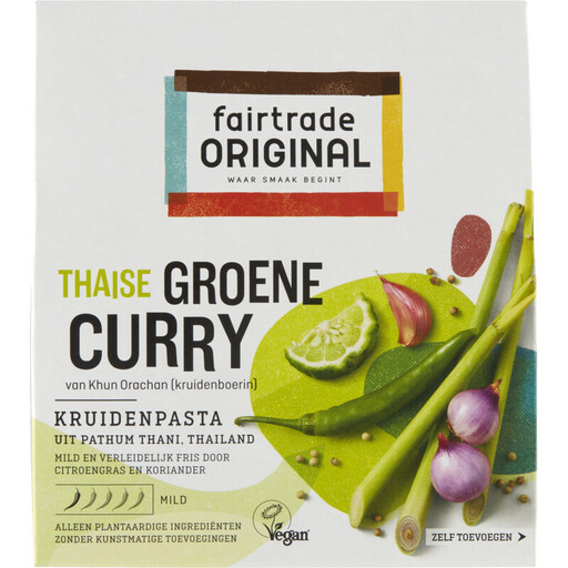 Fairtrade Thai Green Curry Paste