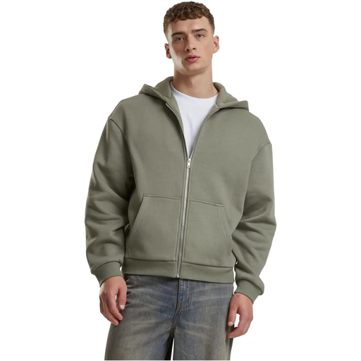 Urban Classics Fluffy Zip Hoody Sweat & Fleece black