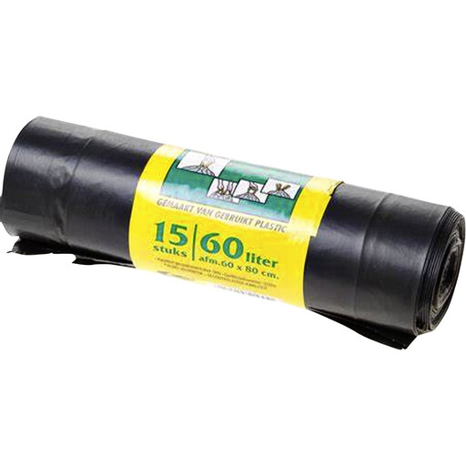 KOMO Quick-Tie Vuilniszakken 60 Liter