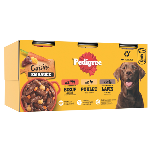 Pedigree P?té in Gravy Variety Pack