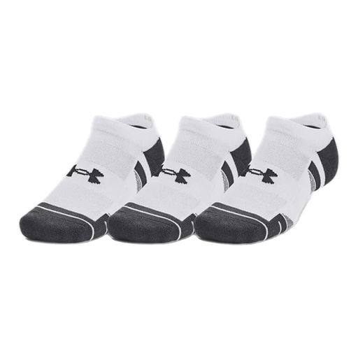 Under Armour Unisex Performance Tech 3-Pack No Show Socks