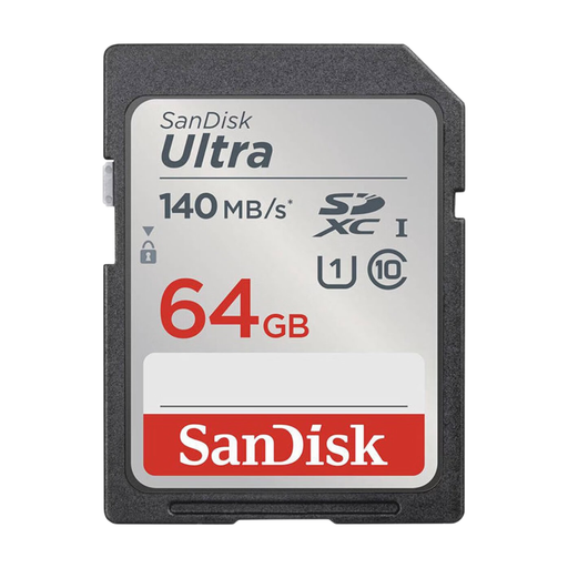 SanDisk Ultra SDXC Card – 64GB