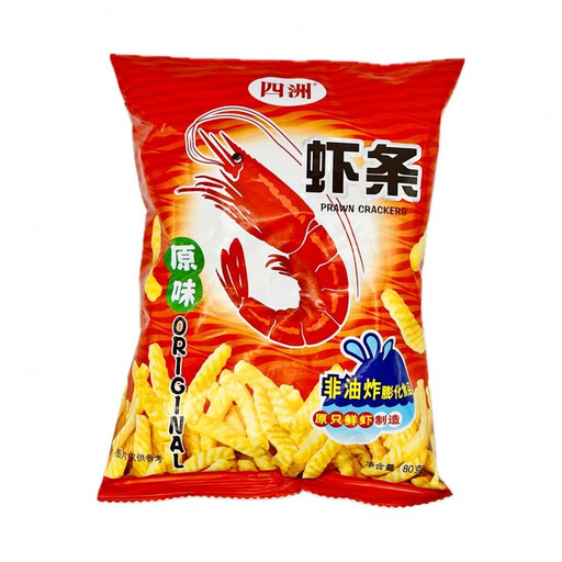 FOUR SEAS PRAWN CRACKERS ORIGINAL FLAVOUR 80G