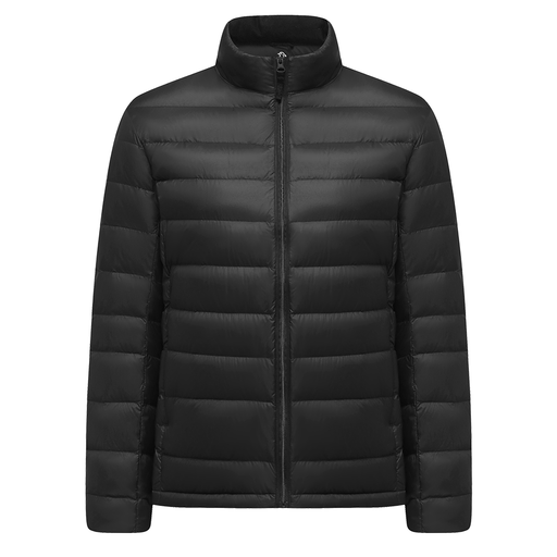 PELLIOT Outdoor 800 Down Lightweight Quilted Down Jacket Women Black L