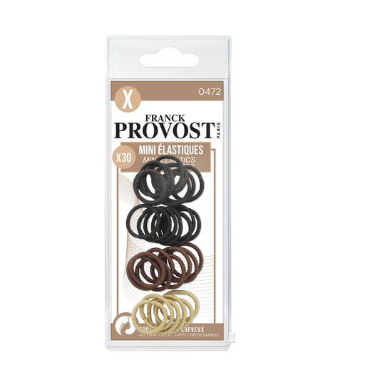 FRANCK PROVOST Multicoloured Hair Ties – Pack of 30 Pieces