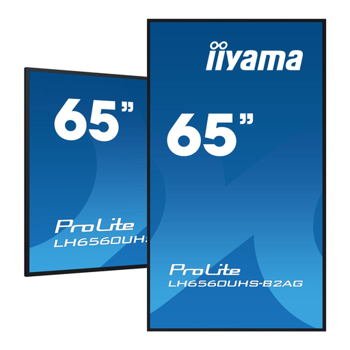 Iiyama 65" 4K UHD Professional Digital Signage Display