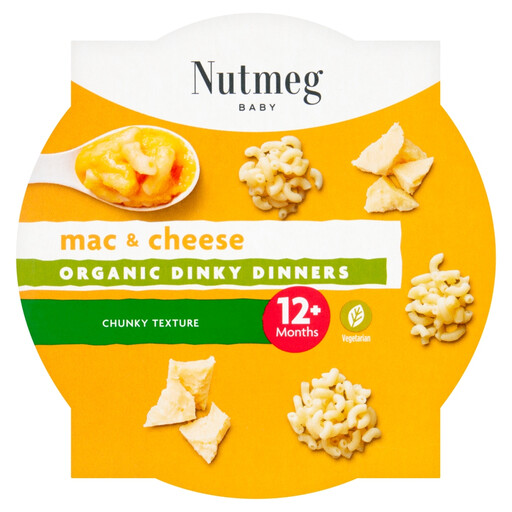 Nutmeg Mac & Cheese 12+ Months 200g