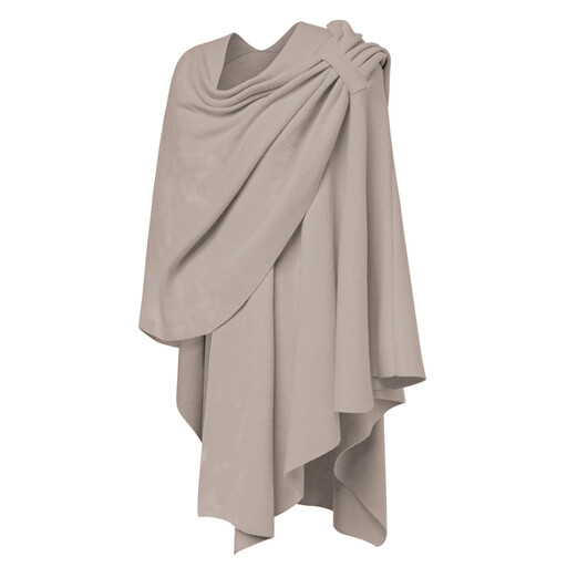 PULI Womens Shawl 18015 in Oatmeal
