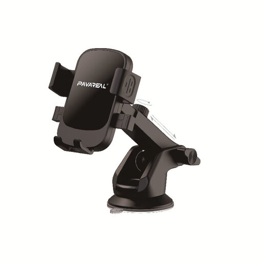 PAVAREAL CH78 Strong suction cup+mirror car mount Black