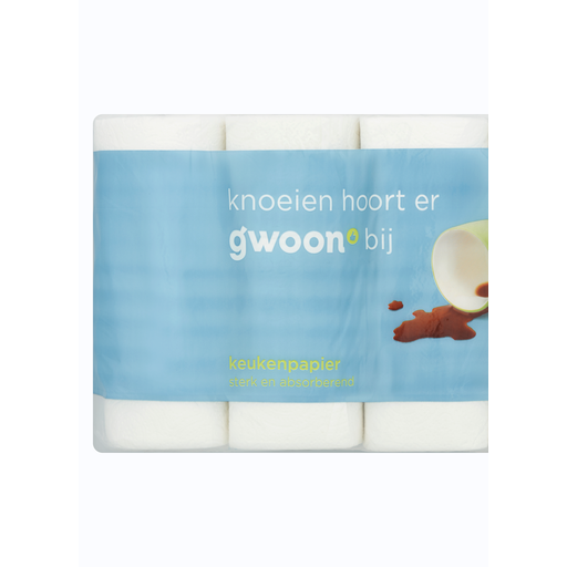 G'woon Keukenpapier 3-laags 3 Rollen