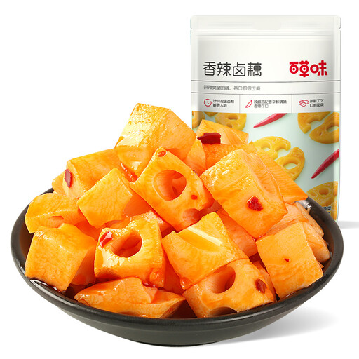 BE&CHEERY SPICY BRAISED LOTUS ROOT SLICES 100G