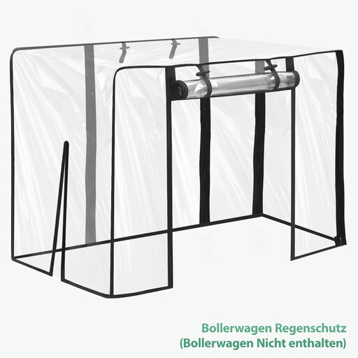 Rain Cover for Folding Trolley, Transparent