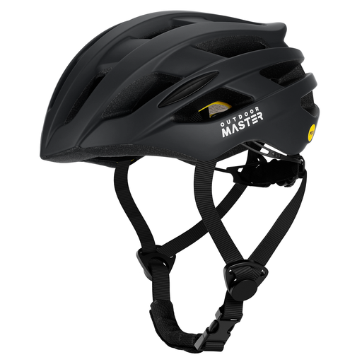 OutdoorMaster Adults MIPS Road Cycling Helmets Black L