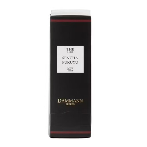 DAMMANN FRERES Sencha Green Tea, Fukuyu, 24 Tea Bags, 48 g