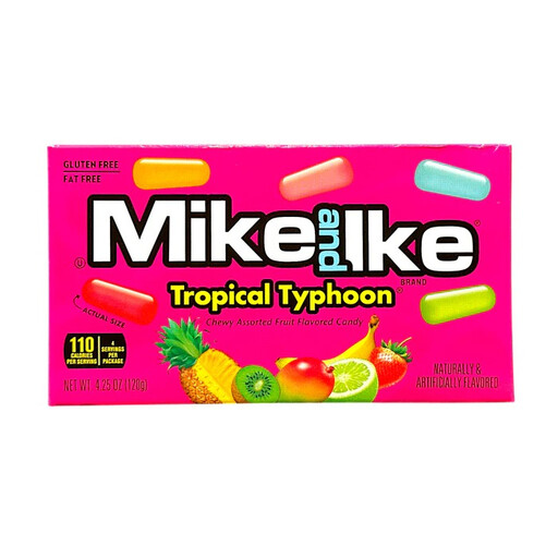 CANDY MIKE & IKE 120 GR TROPICAL TYPHOON THEATER BOX