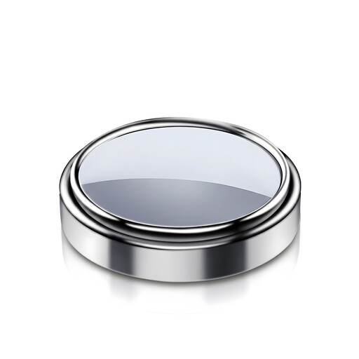 Miroir rond sans cadre, rotatif à 360°, réglable, en verre convexe HD