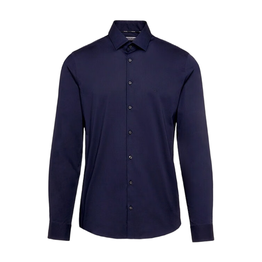 Chemise Slim en Popeline Stretch Calvin Klein