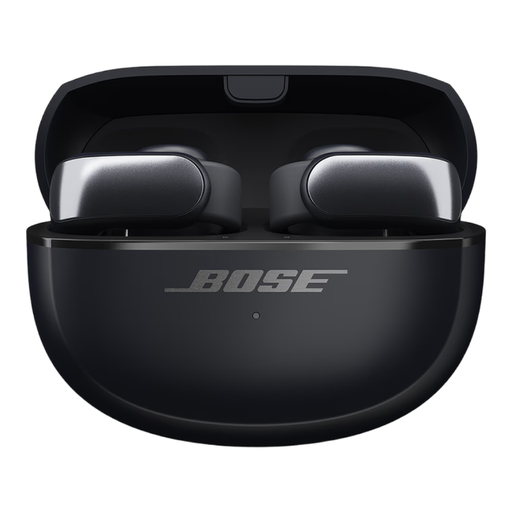 Bose Ultra Open Earbuds with Bluetooth and OpenAudio Technology, Clip on Headphones, Wireless Open Ear Earbuds, Up to 48 Hours Battery Life, Black