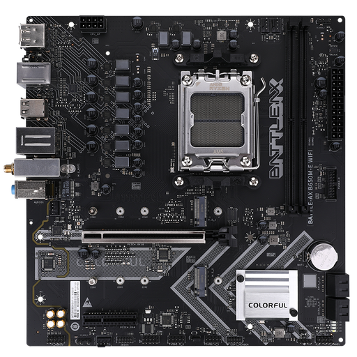 COLORFUL BATTLE-AX B650M-E WIFI V14 主板，M-ATX 板型