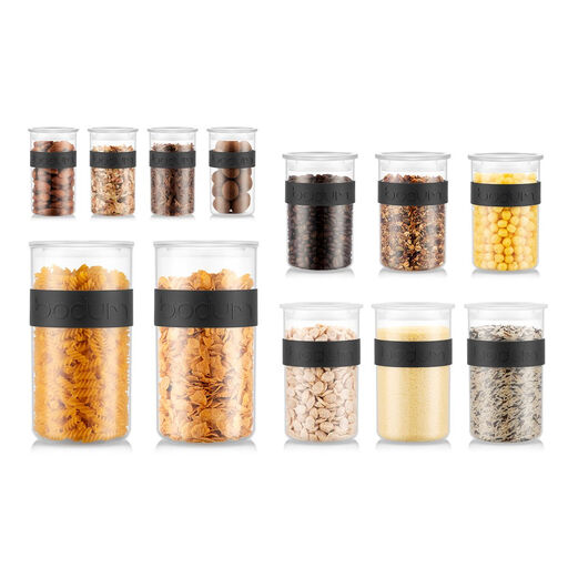 Set de 12 bo?tes de conservation Bodum PRESSO